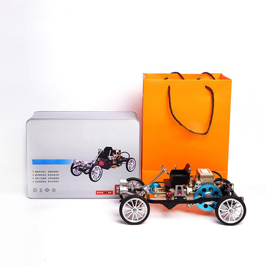 Build Your Own Mechanical Masterpiece: Single Cylinder Car Engine Model Kit for Adults