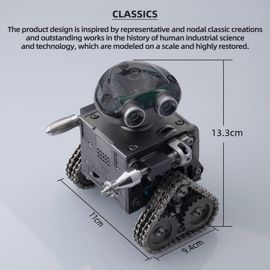 Robotic Engine Assembly Kit – DIY Educational Robot Building Set for Kids & Young Engineers