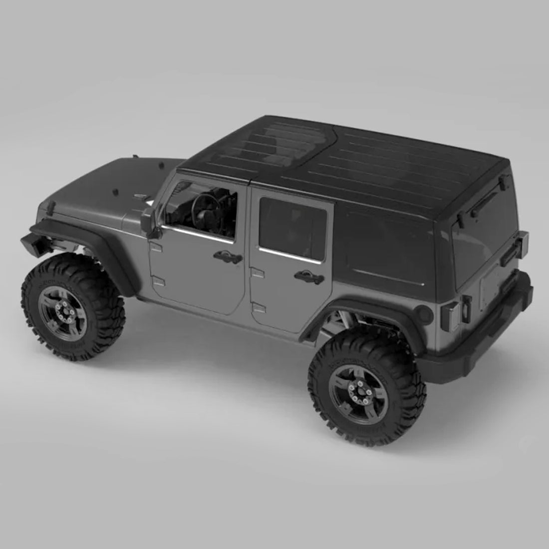 CAPO CUB2 1/18 Metal 4WD Electric Off-road Climbing RC Car Model Kit RC Car Diyengmod