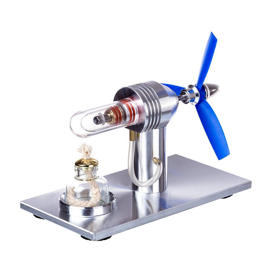 3-Blade Stirling Engine Science Kit - DIY Educational Toy Stirling Engine Diyengmod