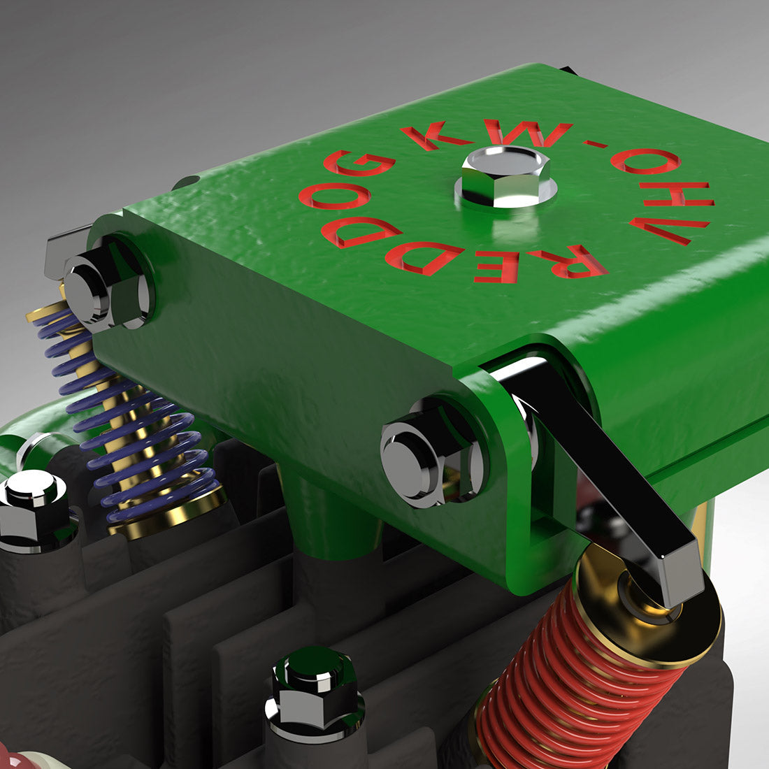 MUSA FV1A 7cc Vertical Single Cylinder 4-Stroke Air-Cooled Gasoline Engine for Model Boats Engine Models Diyengmod