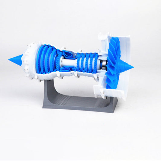 3D Printed Turbofan Engine Model - Aviation STEM Educational Toy Engine Models Diyengmod