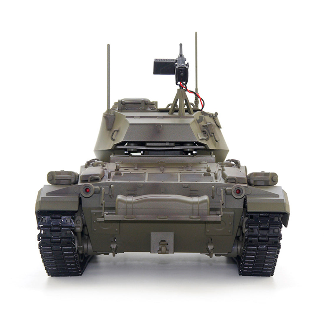 1/16 Scale Remote Control US M24 Light Tank Model with Realistic Smoke and Sound Effects - DIYEngMod RC Tank Diyengmod