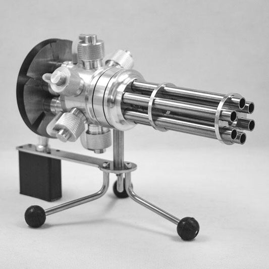 Gatling Blaster 6 Cylinder Stirling Engine Model - DIY Eng Mod Multi-Cylinder Stirling Engine Diyengmod