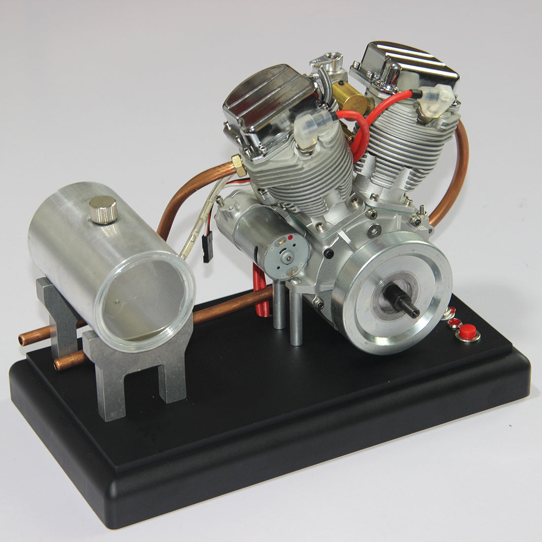 CISON FG-9VT V2 Engine Metal Oil Tank and Bracket Upgrade Set Accessories Diyengmod