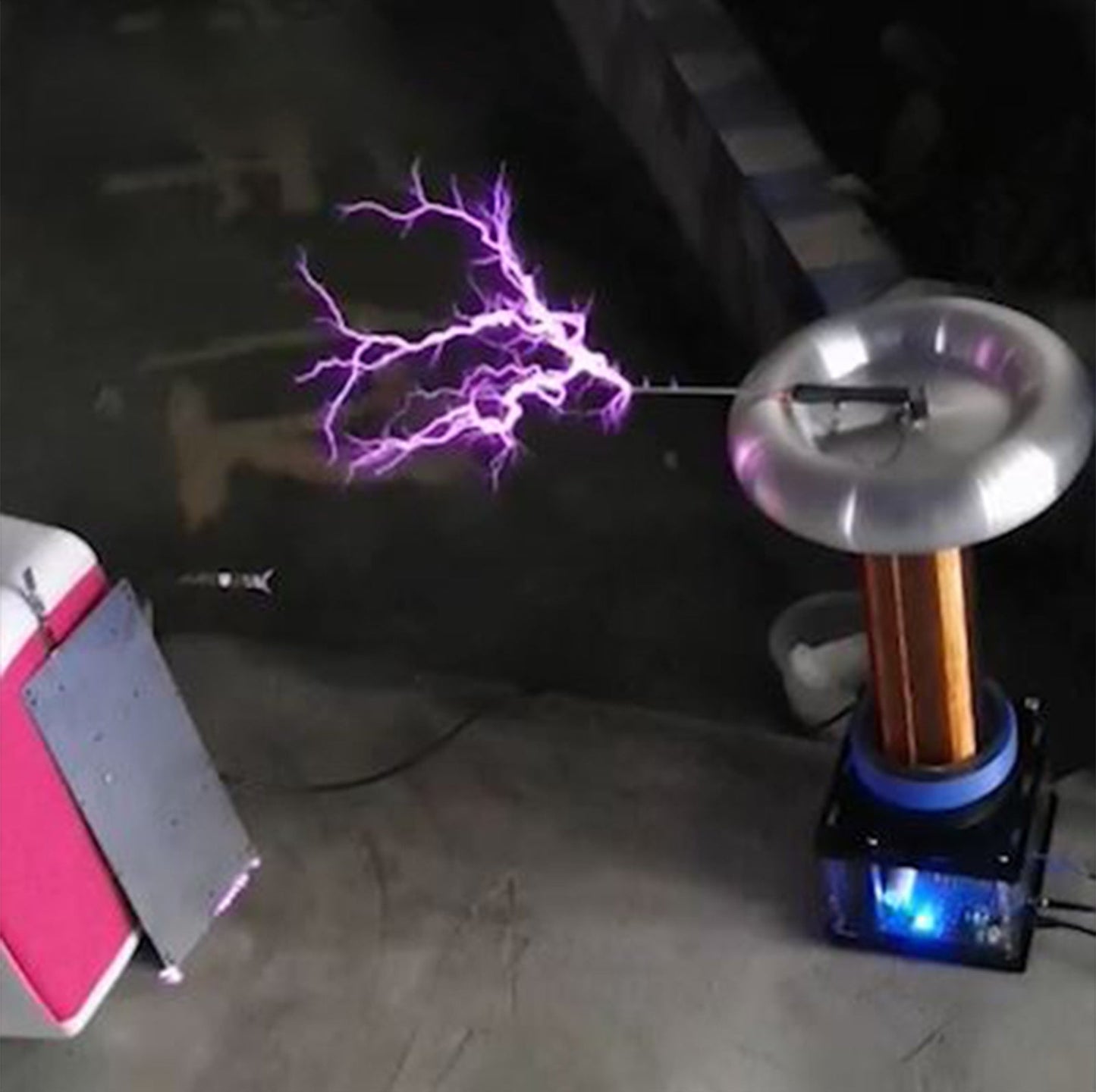 Wireless Musical Tesla Coil Plasma Arc Speaker - Educational Desktop Science Experiment Toy Engine Models Diyengmod