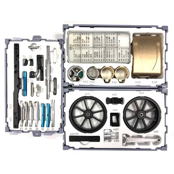 Retro Electric Car Engine Assembly Kit - DIY Engineering Experience (249Pcs) DIY Engine Diyengmod