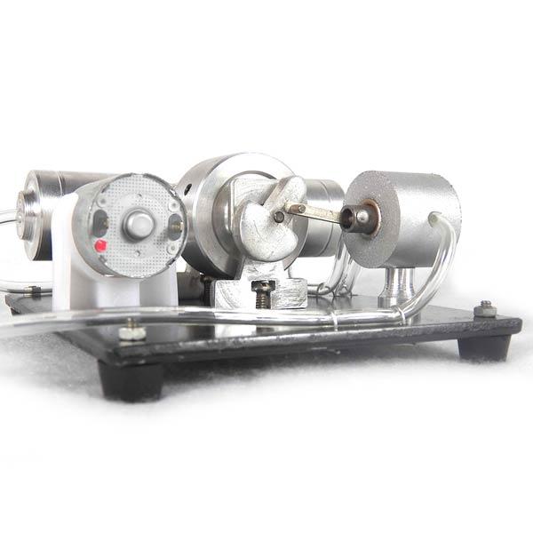 Steam Engine Model Kit with Electric Generator - DIY Assembly Science Experiment Steam Engine Diyengmod