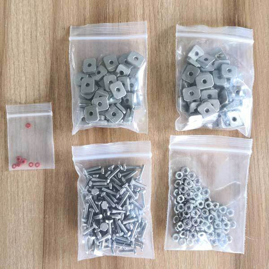 Metal Rail Track Kit for DIY Steam Train Engine Assembly - 60cm Length DIY Engine Diyengmod