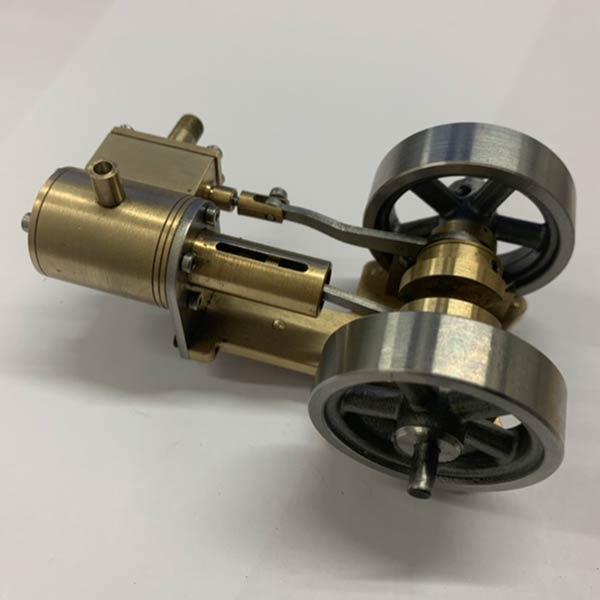 Miniature Double Flywheel Steam Engine Tractor - Unique Collectible Gift Steam Engine Diyengmod