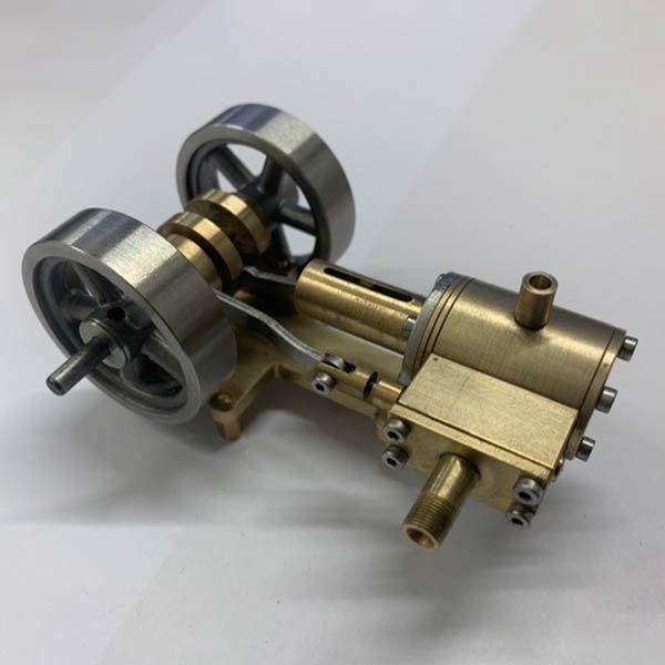 Miniature Double Flywheel Steam Engine Tractor - Unique Collectible Gift Steam Engine Diyengmod