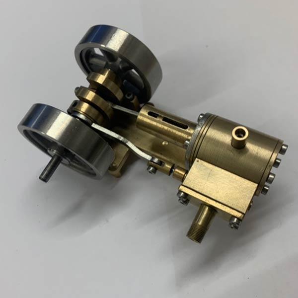 Miniature Double Flywheel Steam Engine Tractor - Unique Collectible Gift Steam Engine Diyengmod