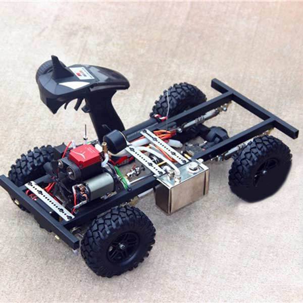 1/10 Scale Toyan Engine RC Car Kit with Remote Control - Complete DIY Set RC Car Diyengmod