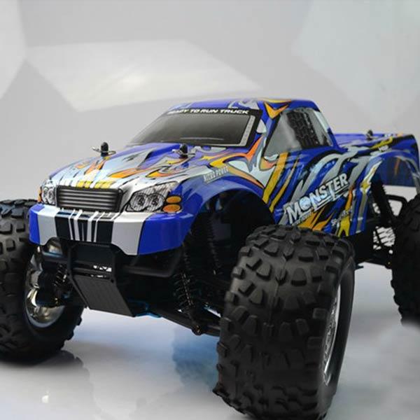 HSP 94188 1/10 Scale Nitro Gas Powered 4WD Monster Truck - Off-Road RC Vehicle RC Car Diyengmod