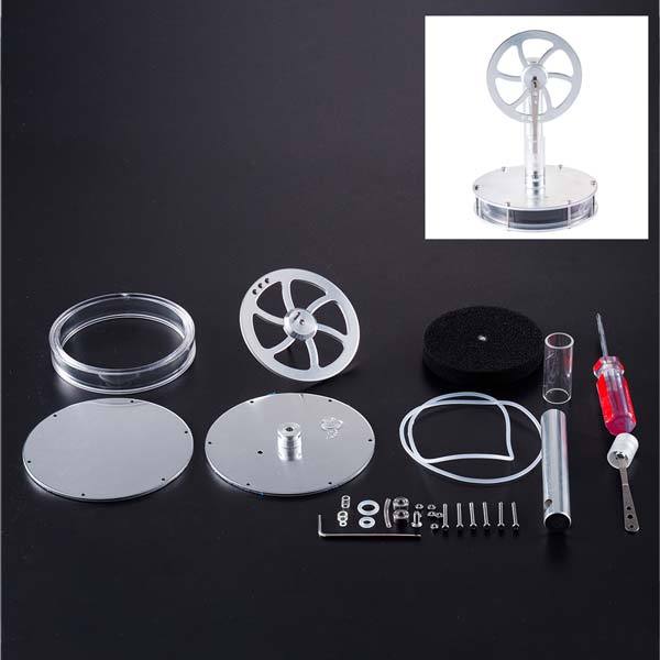 Compact Low-Temperature Stirling Engine DIY Kit - Fun Steam Heat Motor Toy Low Temperature Stirling Engine Diyengmod