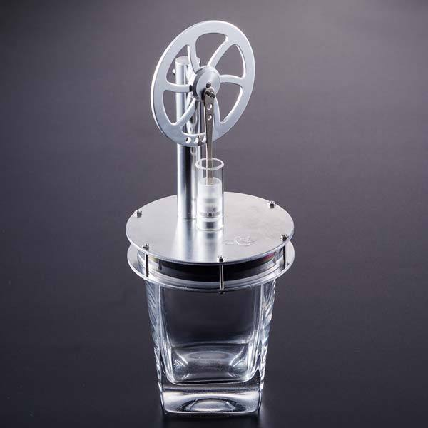 Compact Low-Temperature Stirling Engine DIY Kit - Fun Steam Heat Motor Toy Low Temperature Stirling Engine Diyengmod