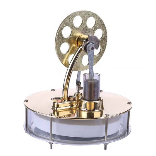 Educational Low Temperature Stirling Engine Motor Kit - Fun DIY Coffee Cup Experiment Low Temperature Stirling Engine Diyengmod