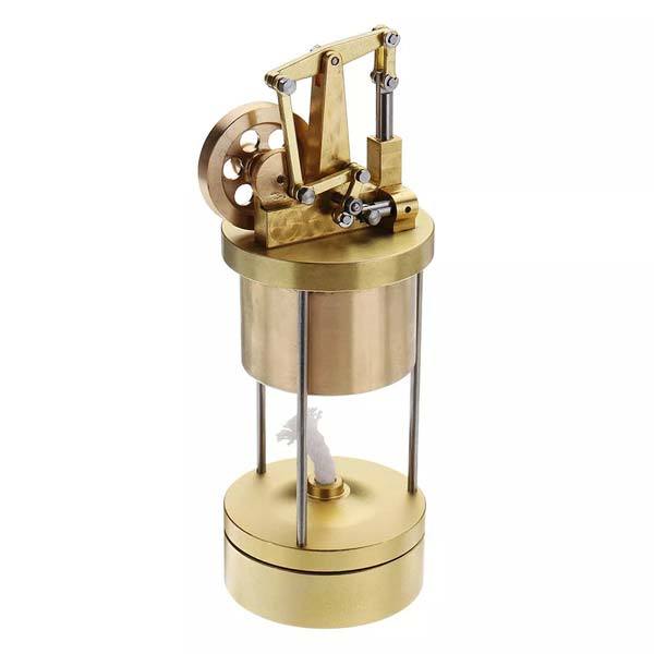Miniature Live Steam Engine Model Kit - Microcosm M88 Full Metal Creative Gift Steam Engine Diyengmod