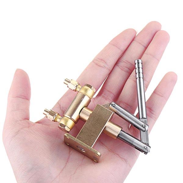 Compact M8 Steam Engine Boiler Pump with Piston - DIY Engineering Model Steam Engine Diyengmod
