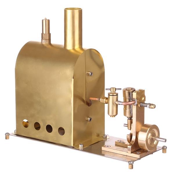 Miniature Oscillating Steam Engine with Boiler - Gift Collection for DIY Enthusiasts Steam Engine Diyengmod