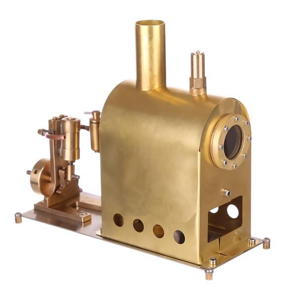 Miniature Oscillating Steam Engine with Boiler - Gift Collection for DIY Enthusiasts Steam Engine Diyengmod
