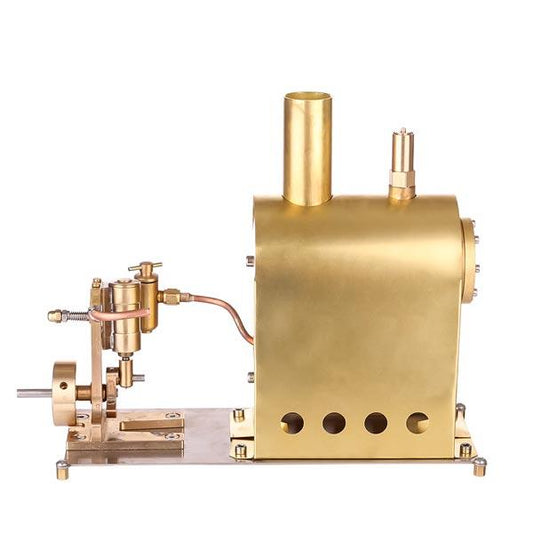 Miniature Oscillating Steam Engine with Boiler - Gift Collection for DIY Enthusiasts Steam Engine Diyengmod