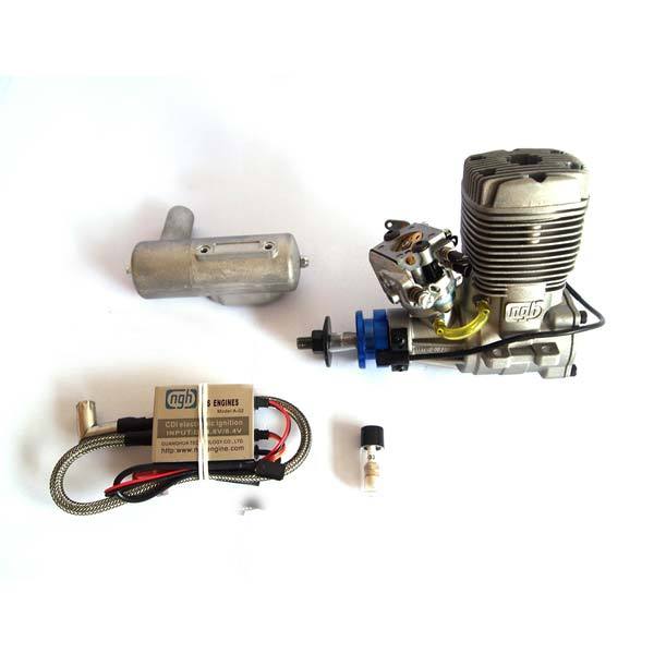 NGH GT25 25cc High-Performance Gas Engine for Fixed Wing Drones - DIY Enhancements RC Engine Diyengmod