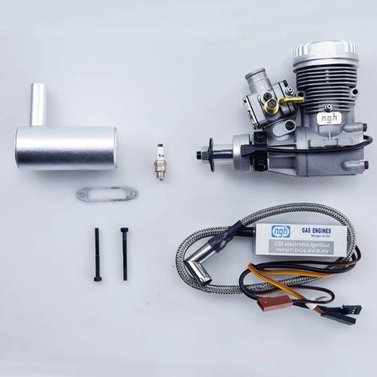 NGH GT9 Pro 9cc Lightweight Two-Stroke Gas Engine for RC Fixed Wing Aircraft RC Engine Diyengmod