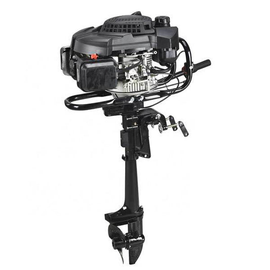 9HP 224cc 4-Stroke Air-Cooled Outboard Motor for 3-7.5m Boats RC Engine Diyengmod