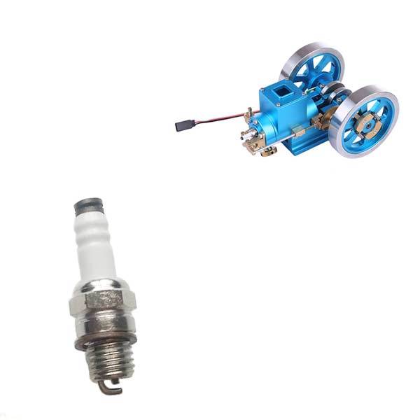 High-Performance Spark Plug for Blue Hit and Miss Gasoline Engine - DIYEngMod Engine Models Diyengmod