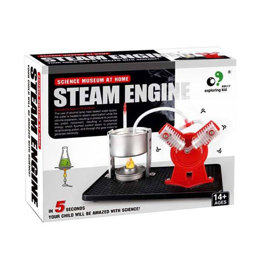 DIY Steam Engine Experiment Kit for Kids - Create Your Own Science Museum at Home Steam Engine Diyengmod