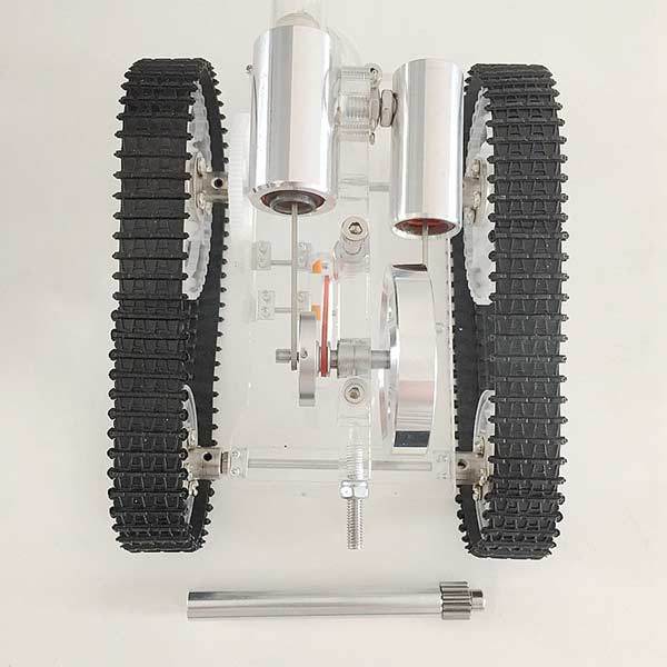 Stirling Engine Tank Model - Unique External Combustion Motor for Collectors and Educators Stirling Engine Vehicle Diyengmod
