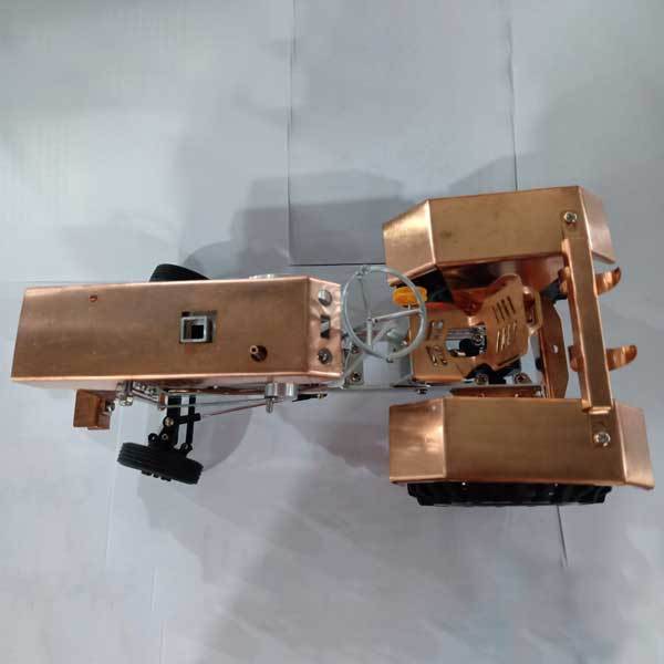 Retro Tractor Stirling Engine Kit - DIY Educational Vacuum Powered Model for Collectors Stirling Engine Vehicle Diyengmod