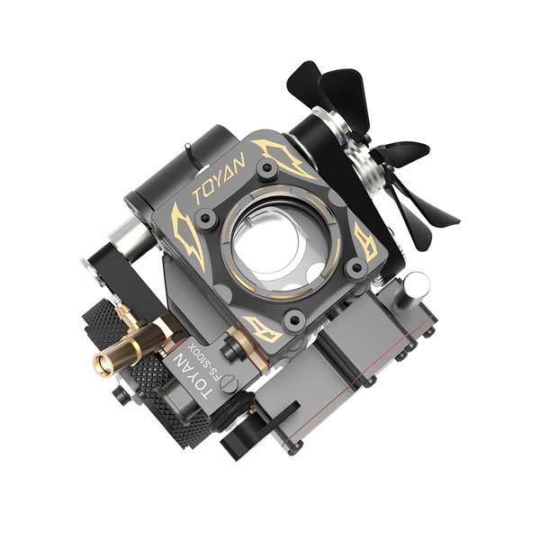 Toyan FS-S100AT 5th Anniversary Transparent Nitro-Methanol 4 Stroke RC Engine Toyan Engine Diyengmod
