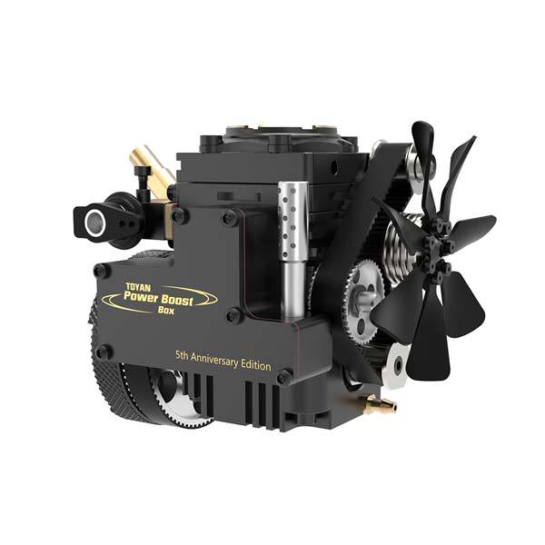 Toyan FS-S100AT 5th Anniversary Transparent Nitro-Methanol 4 Stroke RC Engine Toyan Engine Diyengmod