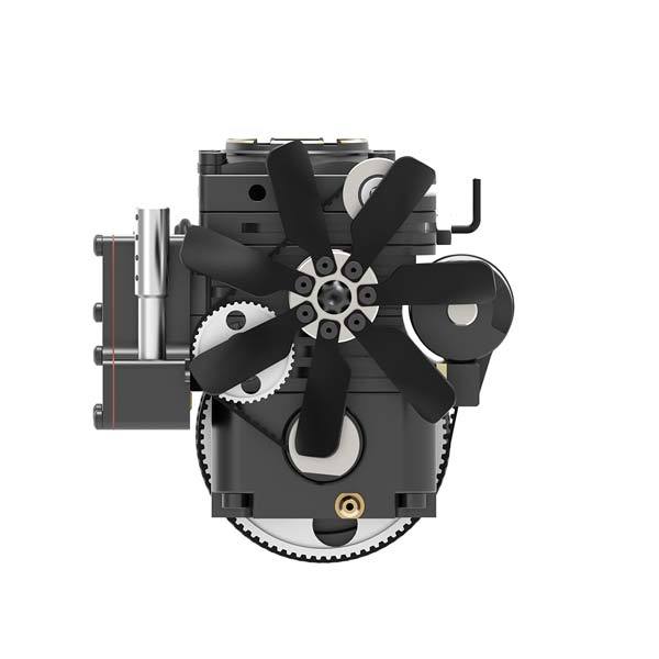 Toyan FS-S100AT 5th Anniversary Transparent Nitro-Methanol 4 Stroke RC Engine Toyan Engine Diyengmod