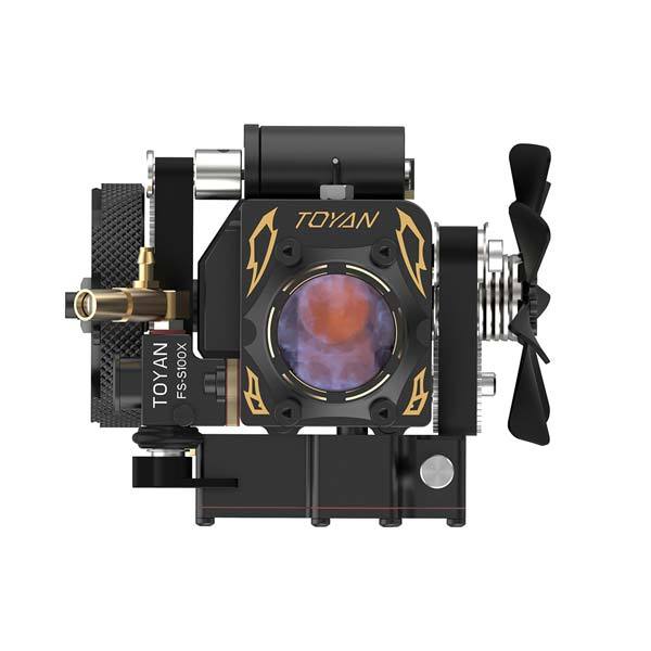 Toyan FS-S100AT 5th Anniversary Transparent Nitro-Methanol 4 Stroke RC Engine Toyan Engine Diyengmod