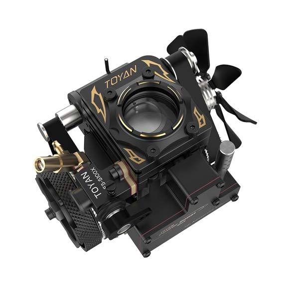 Toyan FS-S100AT 5th Anniversary Transparent Nitro-Methanol 4 Stroke RC Engine Toyan Engine Diyengmod