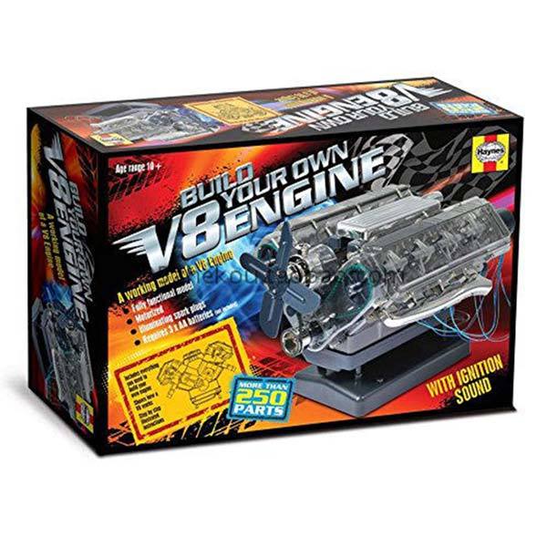 Interactive V8 Engine Assembly Kit - Create Your Own Functional V8 Engine Model DIY Engine Diyengmod