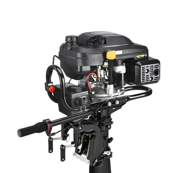7.5Hp 196cc Air-Cooled 4-Stroke Outboard Motor for Small Boats RC Engine Diyengmod
