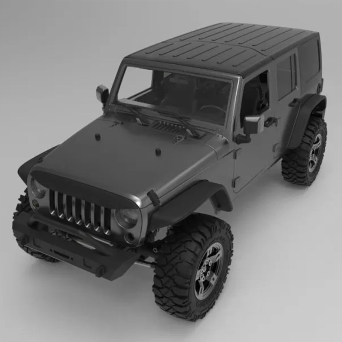 CAPO CUB2 1/18 Metal 4WD Electric Off-road Climbing RC Car Model Kit RC Car Diyengmod