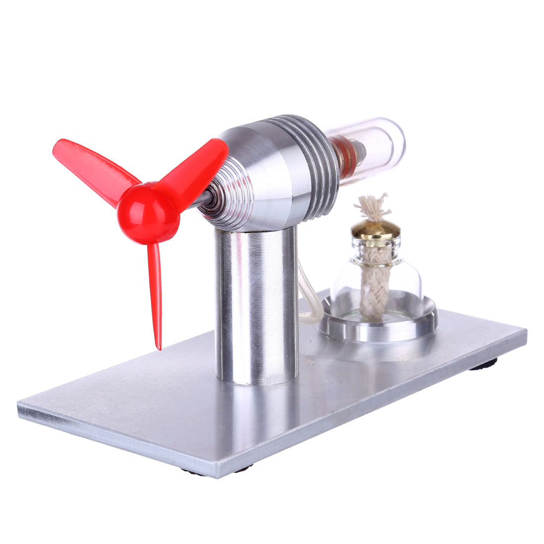 External Combustion Metal Stirling Engine Model for Physics Experiments - DIY Educational Kit Stirling Engine Diyengmod