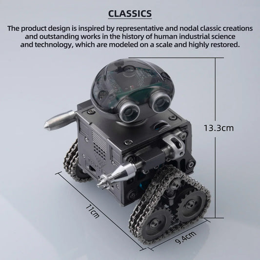 Robotic Engine Assembly Kit – DIY Educational Robot Building Set for Kids & Young Engineers