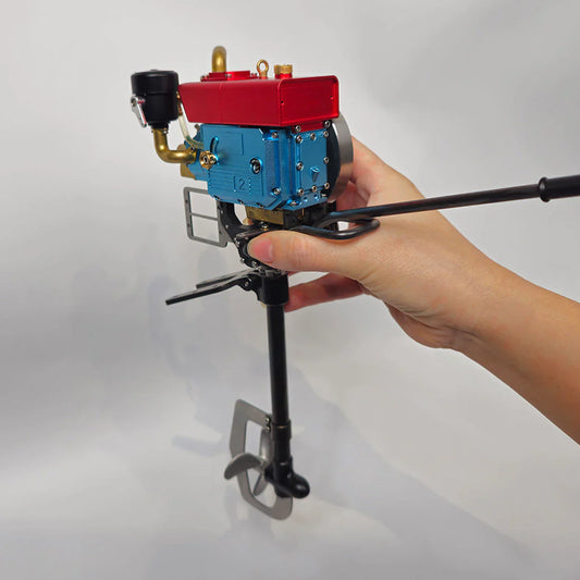 Retro-Inspired Performance: RETROL 2.6cc 4-Stroke Gas Engine Kit for Fishing Model Boats