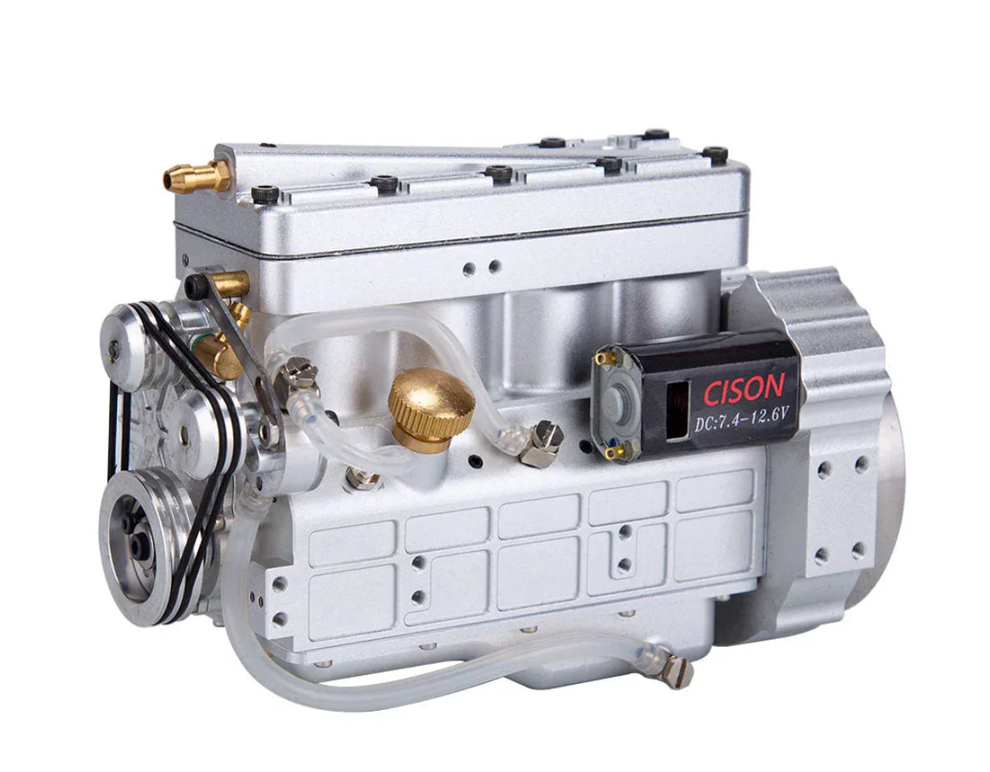CISON FL4-175 17.5cc Inline 4-Cylinder Gas Engine – Best for RC Models & Collectors