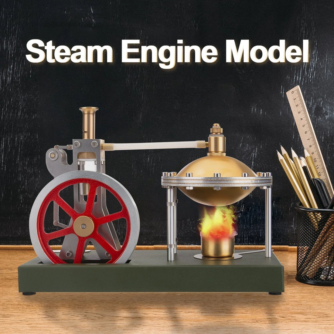 Build Your Own Steam-Powered Marvel: The DIY Vertical Hero's Steam Engine Model with Boiler Kit
