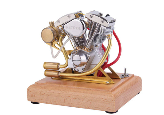 RETROL R31 Vintage V-Twin Engine Model – Best DIY Motorcycle Engine Kit 2025