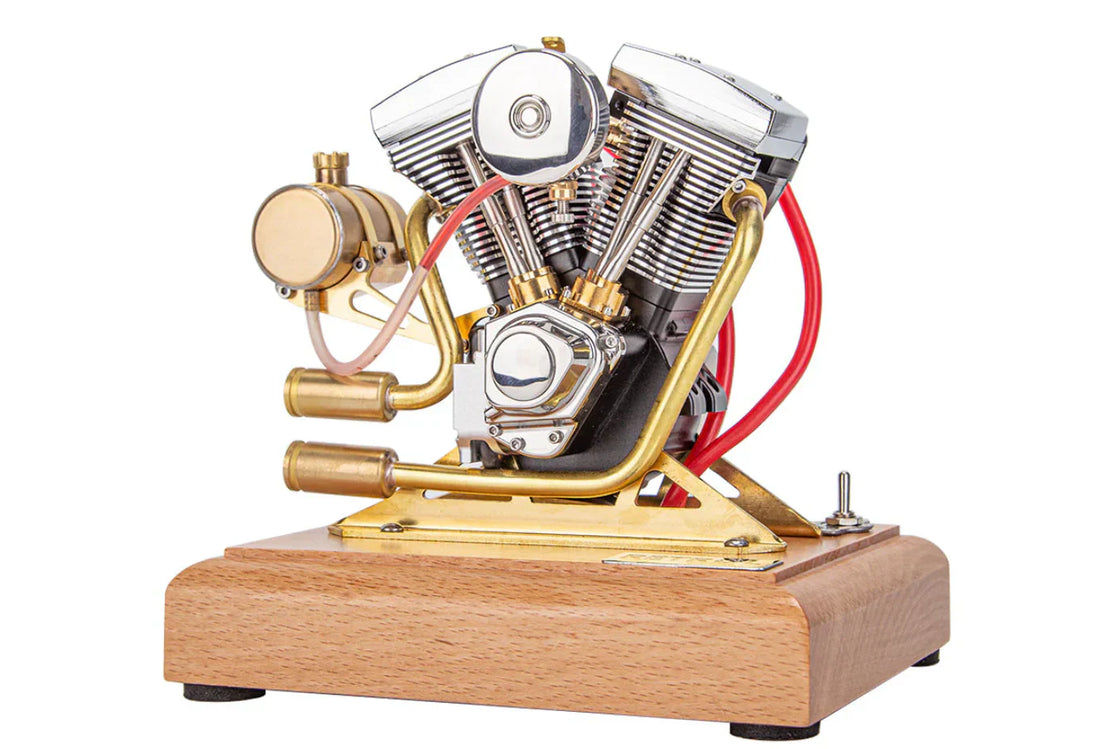 RETROL R33 Mini V-Twin 4.2CC Gasoline Engine Model – Best DIY Engine Kit 2024
