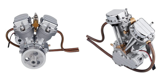 CISON FG-VT9 Functional V-Twin Engine Model | Collectible Motorcycle Tech