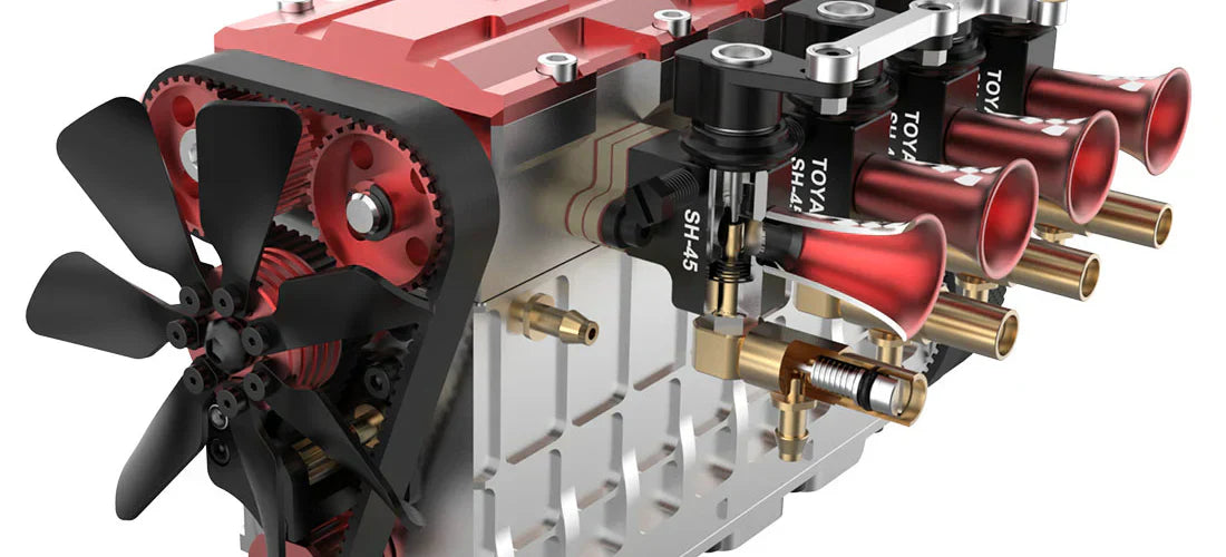 Unleash Ultimate Power with TOYAN FS-L400: The 14cc Inline 4-Cylinder Nitro RC Engine That Redefines Performance!